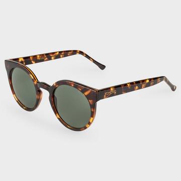 Runde Sonnenbrille mit Etui