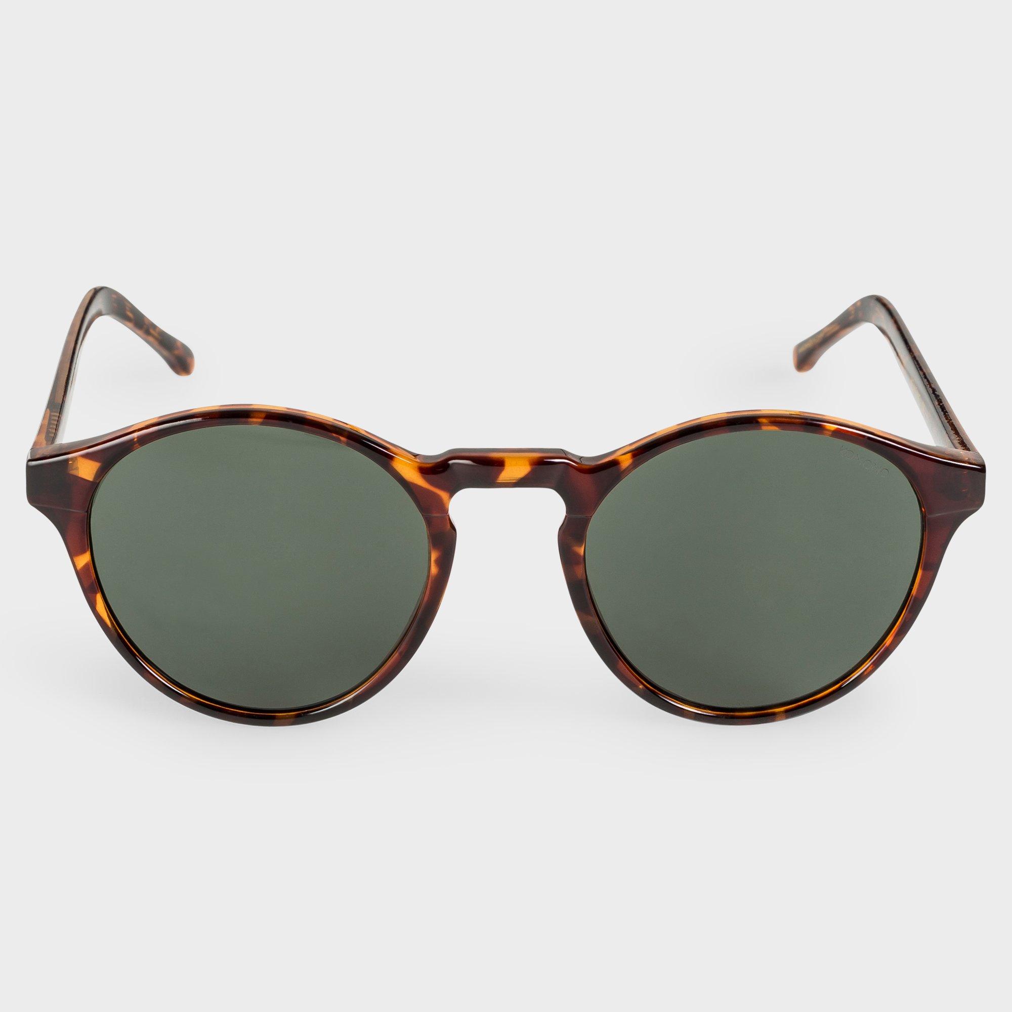 KOMONO Devon Occhiali da sole rotondi con custodia 