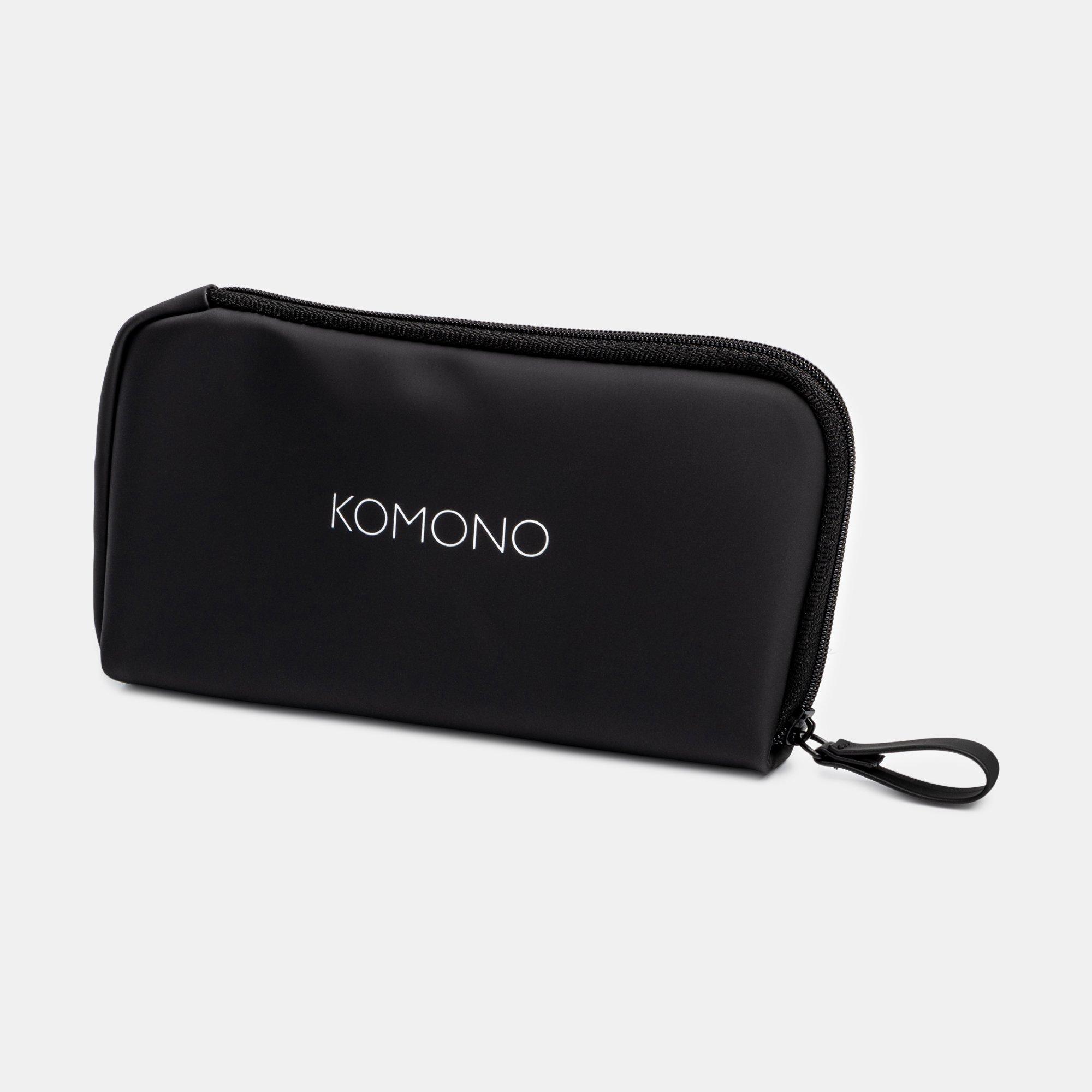 KOMONO Lulu Metal Occhiali da sole rotondi con custodia 