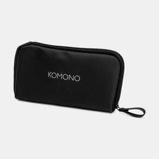 KOMONO Lulu Metal Occhiali da sole rotondi con custodia 