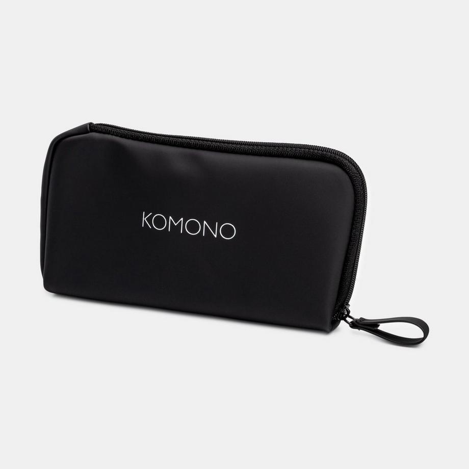 KOMONO Lulu Metal Occhiali da sole rotondi con custodia 