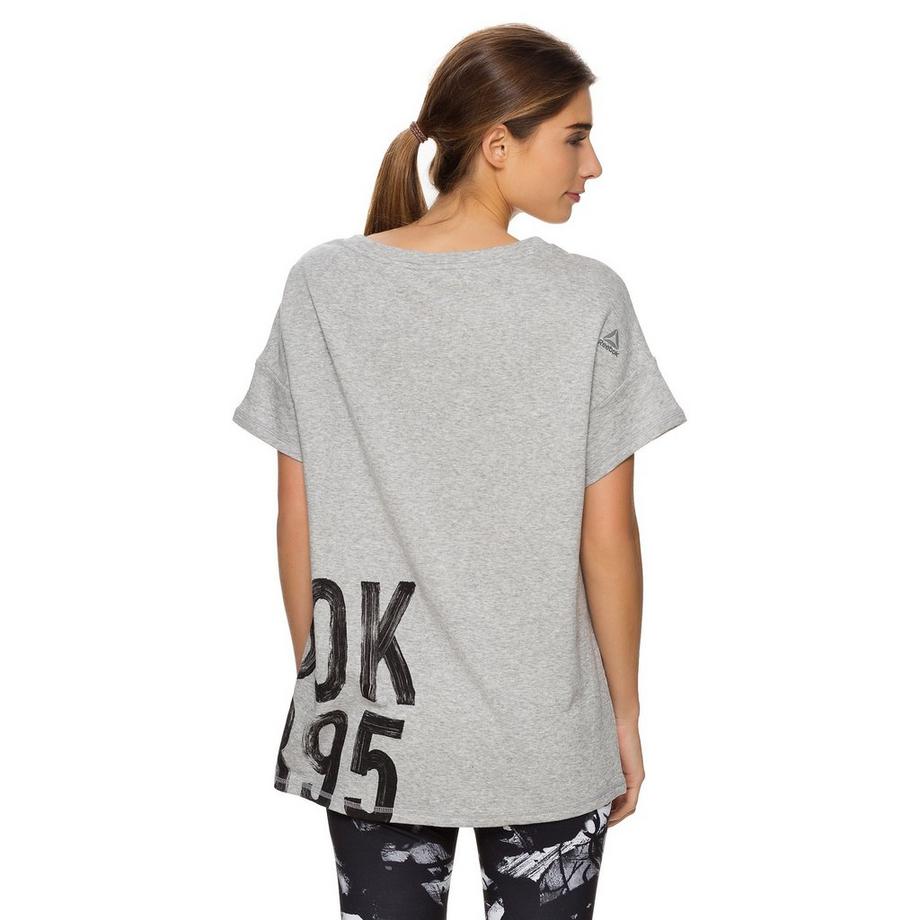 Reebok S Faves S/S T-shirt girocollo, manica corta 