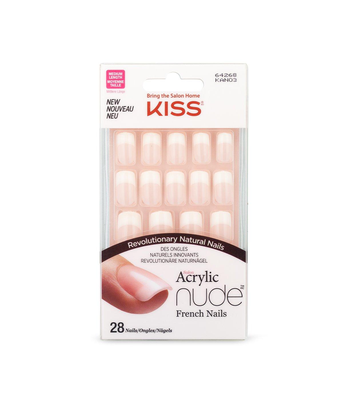 KISS  Salon Acrylic Nude Nail - Cashmere 