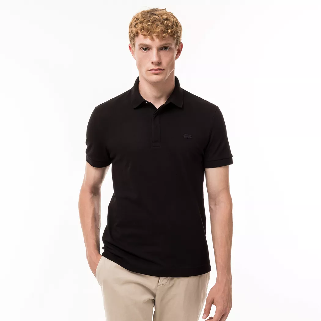 LACOSTE Poloshirt schwarz   XL herren