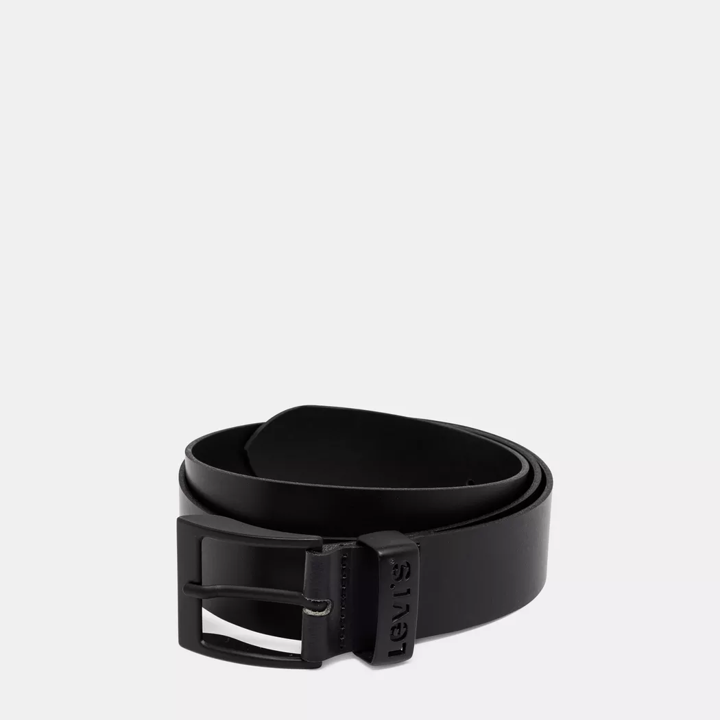 LEVI'S® Ledergürtel ASHLAND METAL schwarz | 95