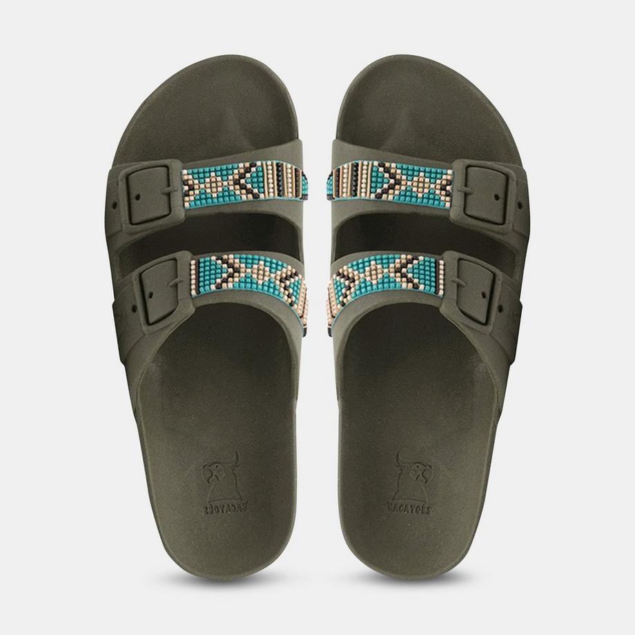 CACATOÈS DO BRASIL  Sandales, plates 