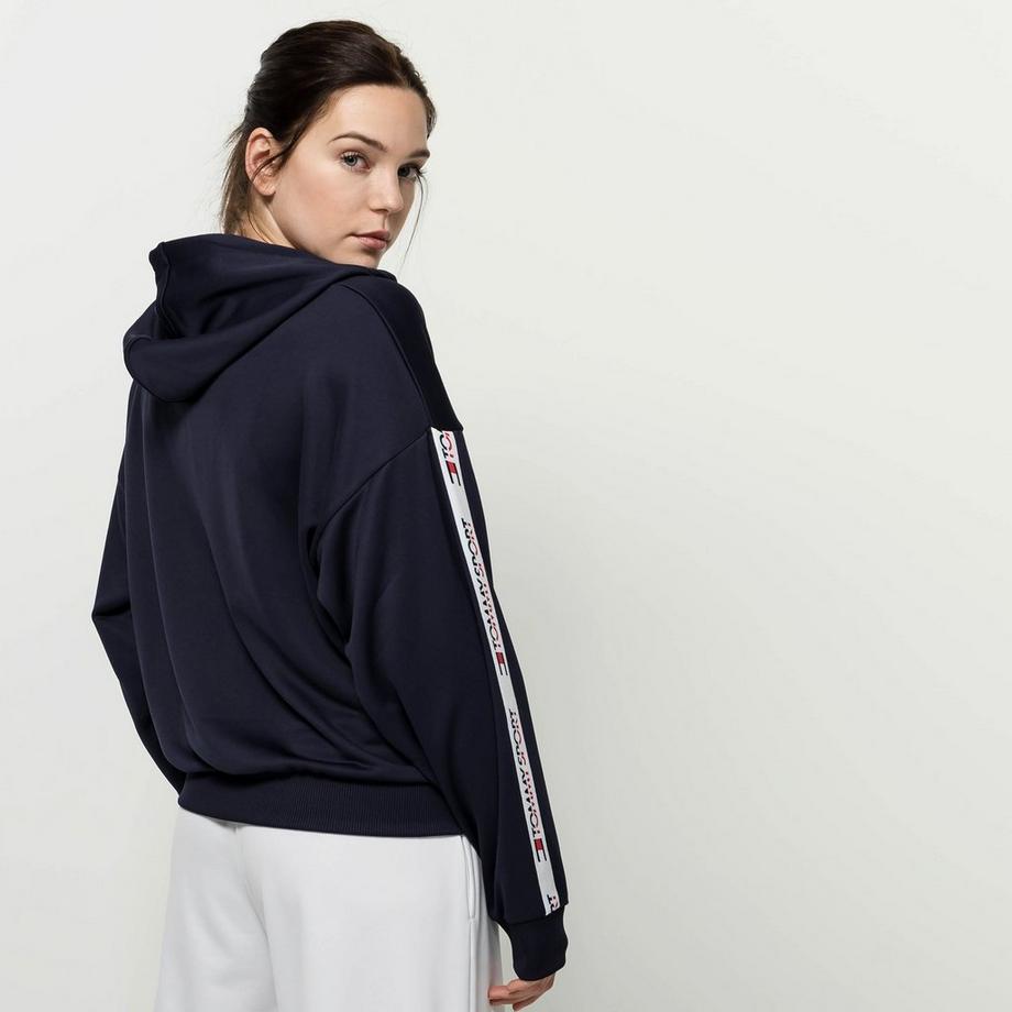 TOMMY SPORT  Hoodie mit Reissverschluss 