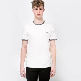 FRED PERRY Twin Tipped Body Fit T-Shirt Manches Courtes  
