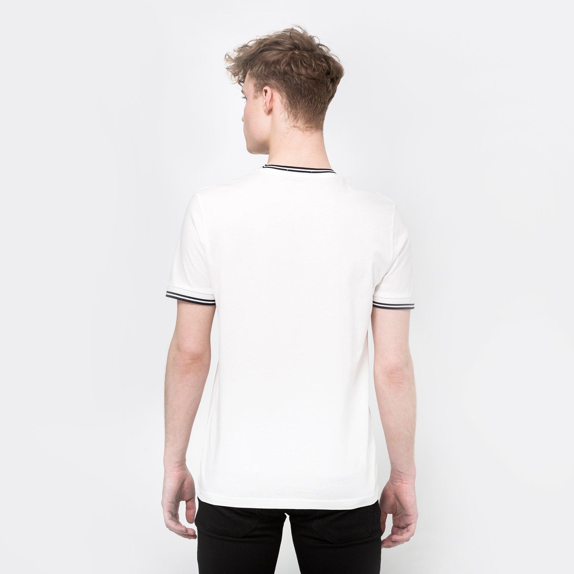 FRED PERRY Twin Tipped Body Fit T-Shirt Manches Courtes  