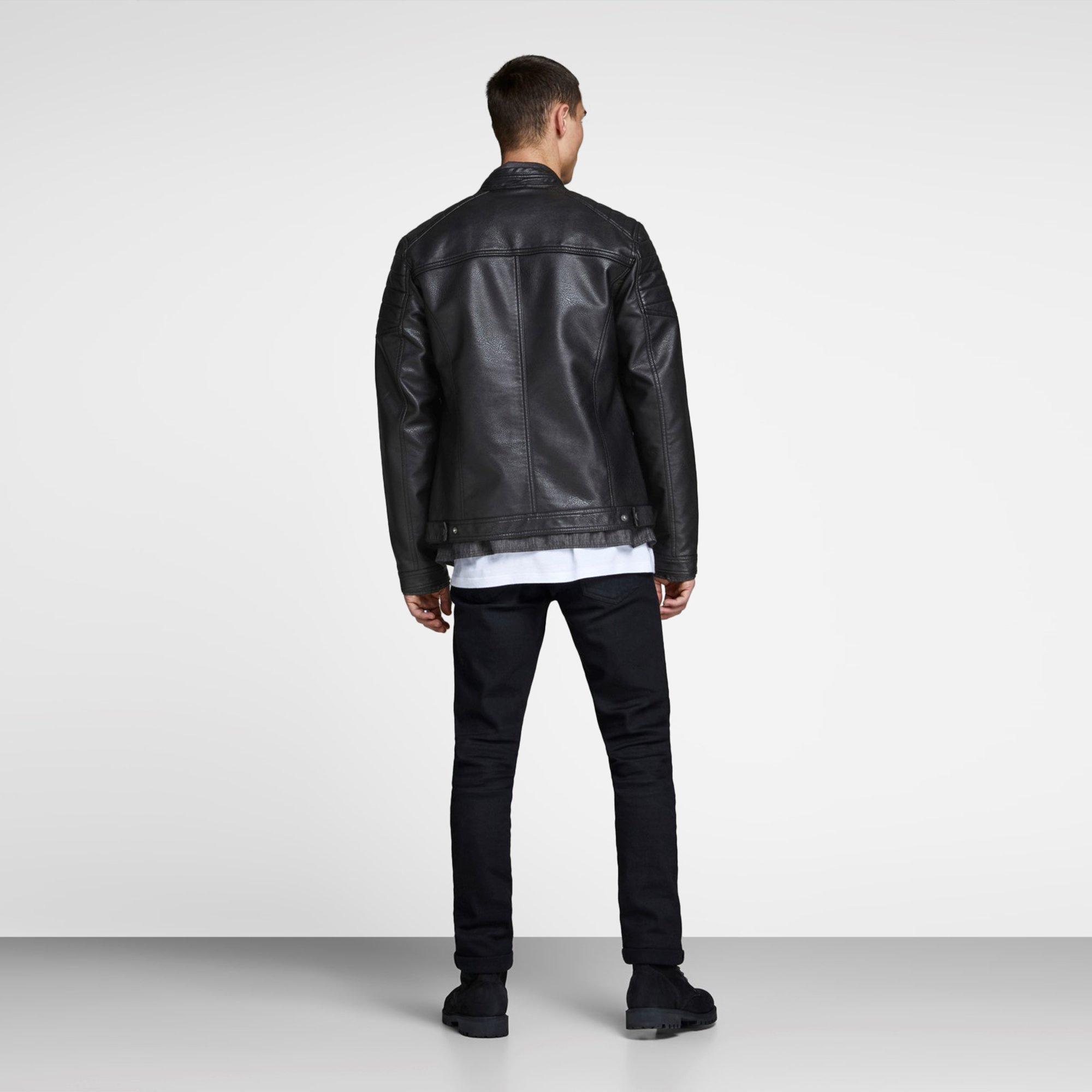 JACK & JONES Blouson Aspect Cuir  