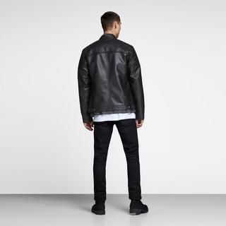 JACK & JONES Lederoptik Blouson Jacke  