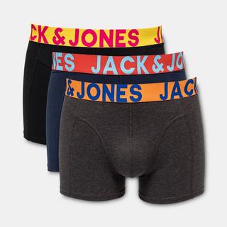 JACK & JONES Crazy Solid Trunks Confezione da 3  