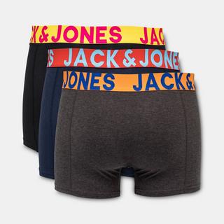 JACK & JONES Crazy Solid Trunks Confezione da 3  