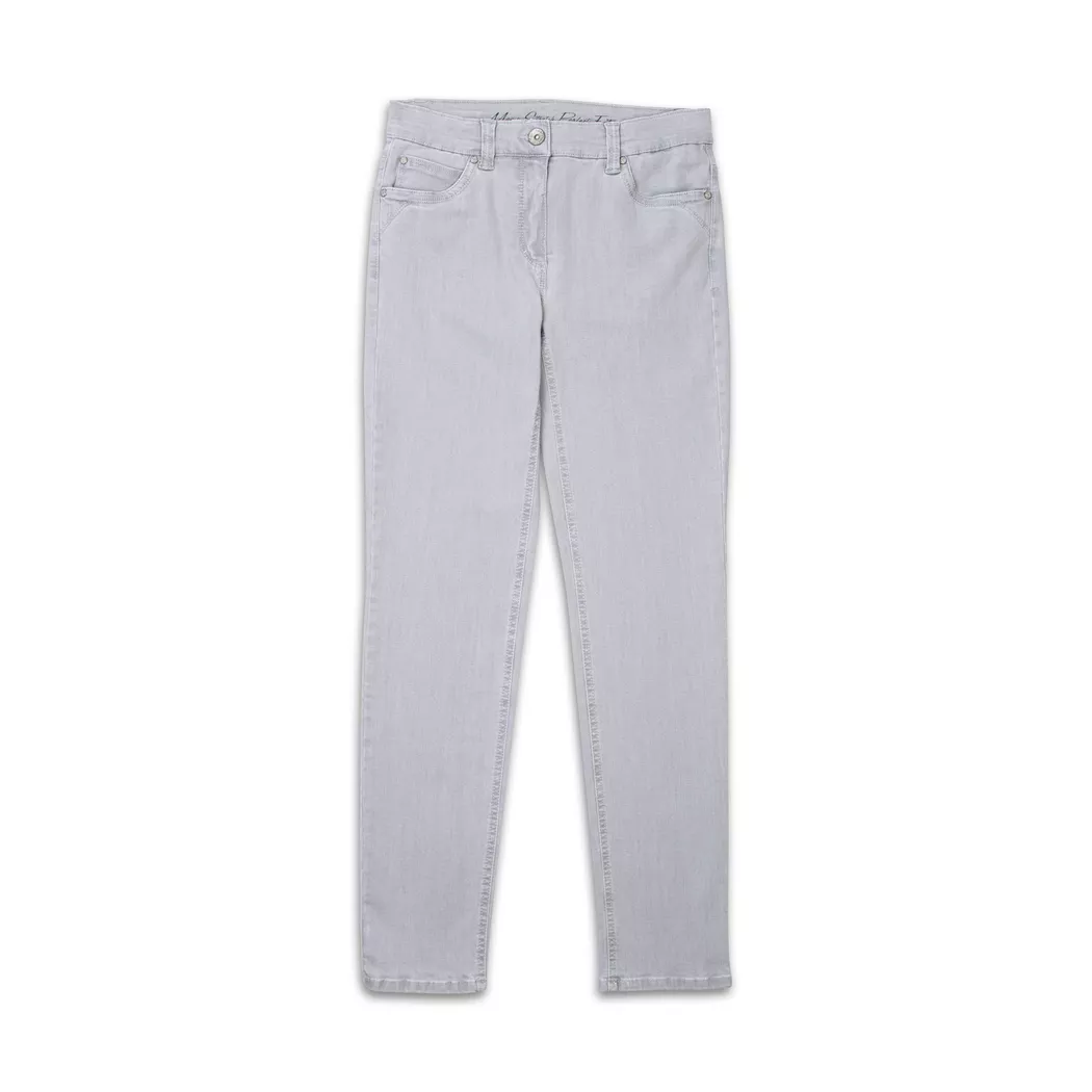 Anna Montana - Jeans, Slim Fit, für Damen, Silber, Größe 46