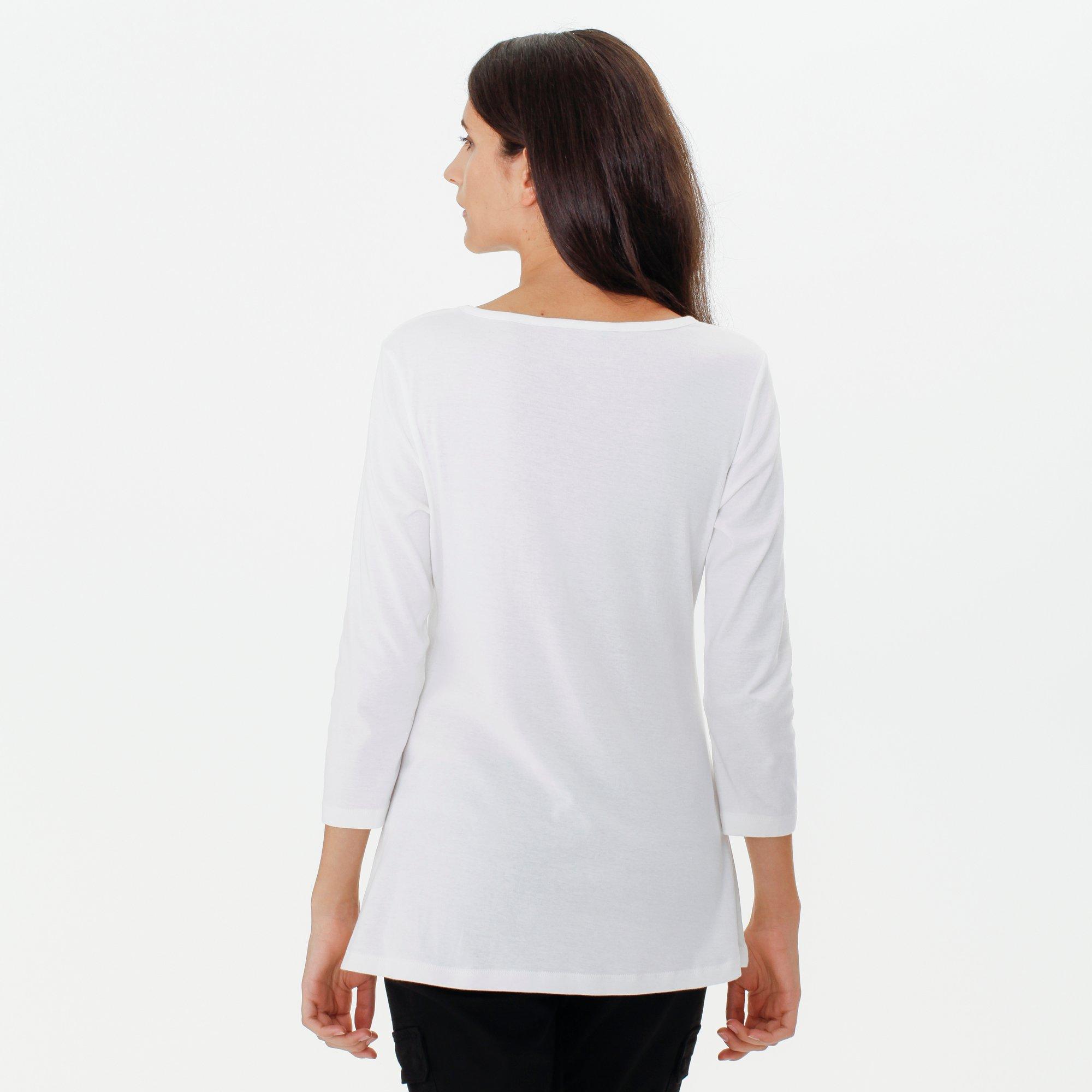 ammaA Rachel T-shirt maniche lunghe  