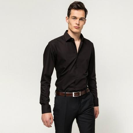 HUGO C-Jenno Body Fit Langarmhemd  