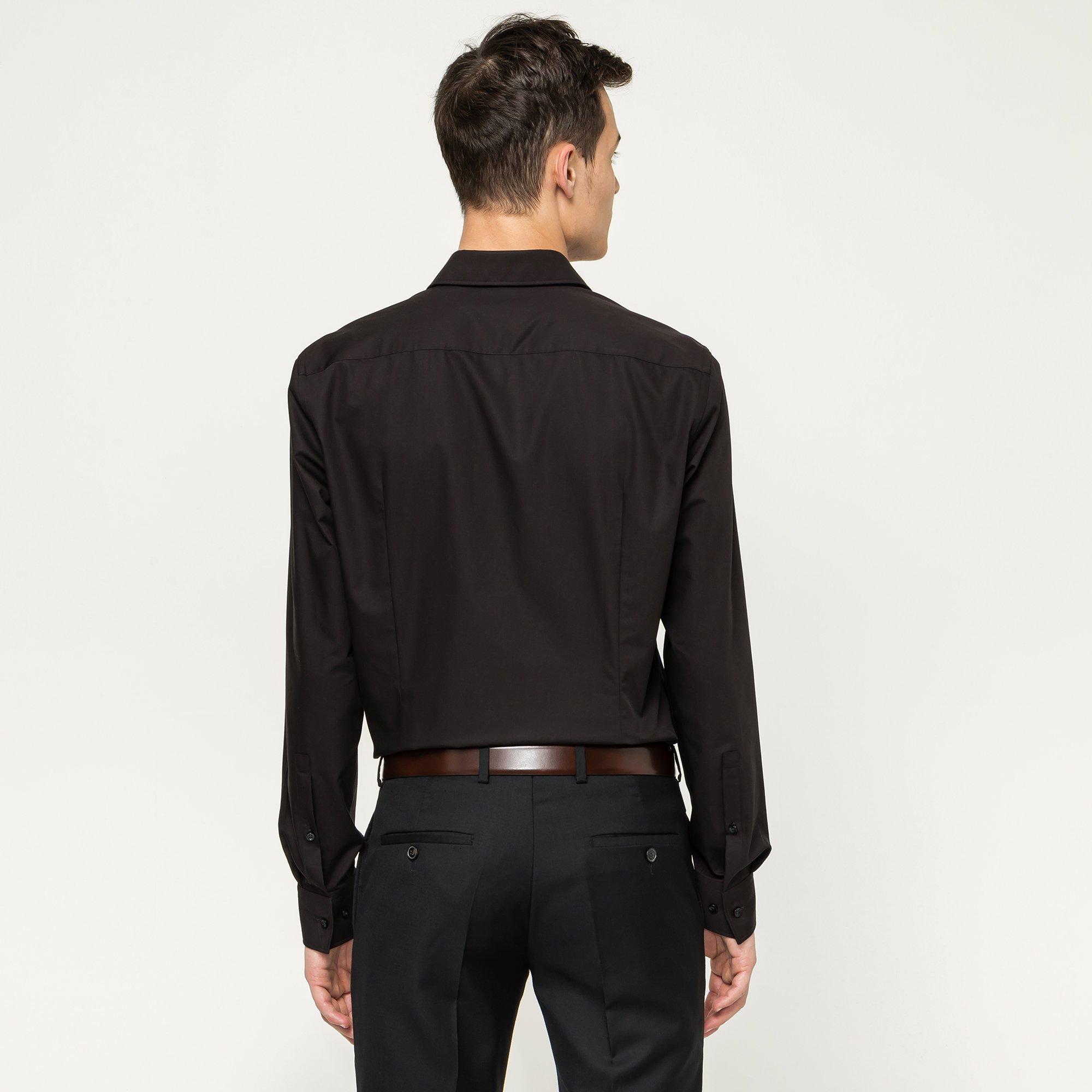 HUGO C-Jenno Body Fit Camicia Maniche Lunghe  