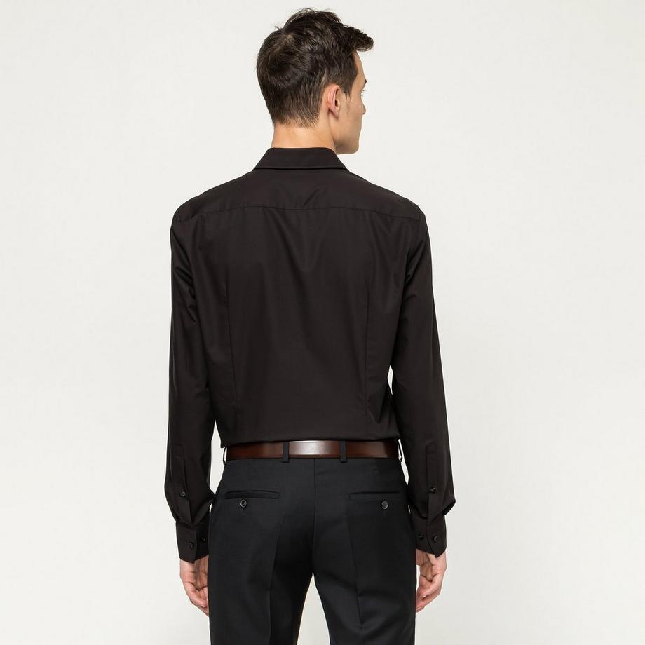 HUGO C-Jenno Body Fit Chemise Manches Longues  