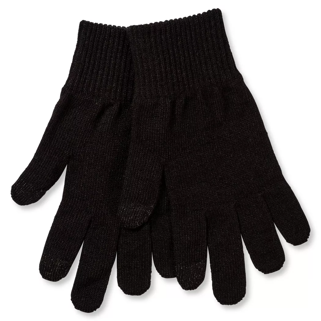Levi's Stripped Full Finger Gloves Black M