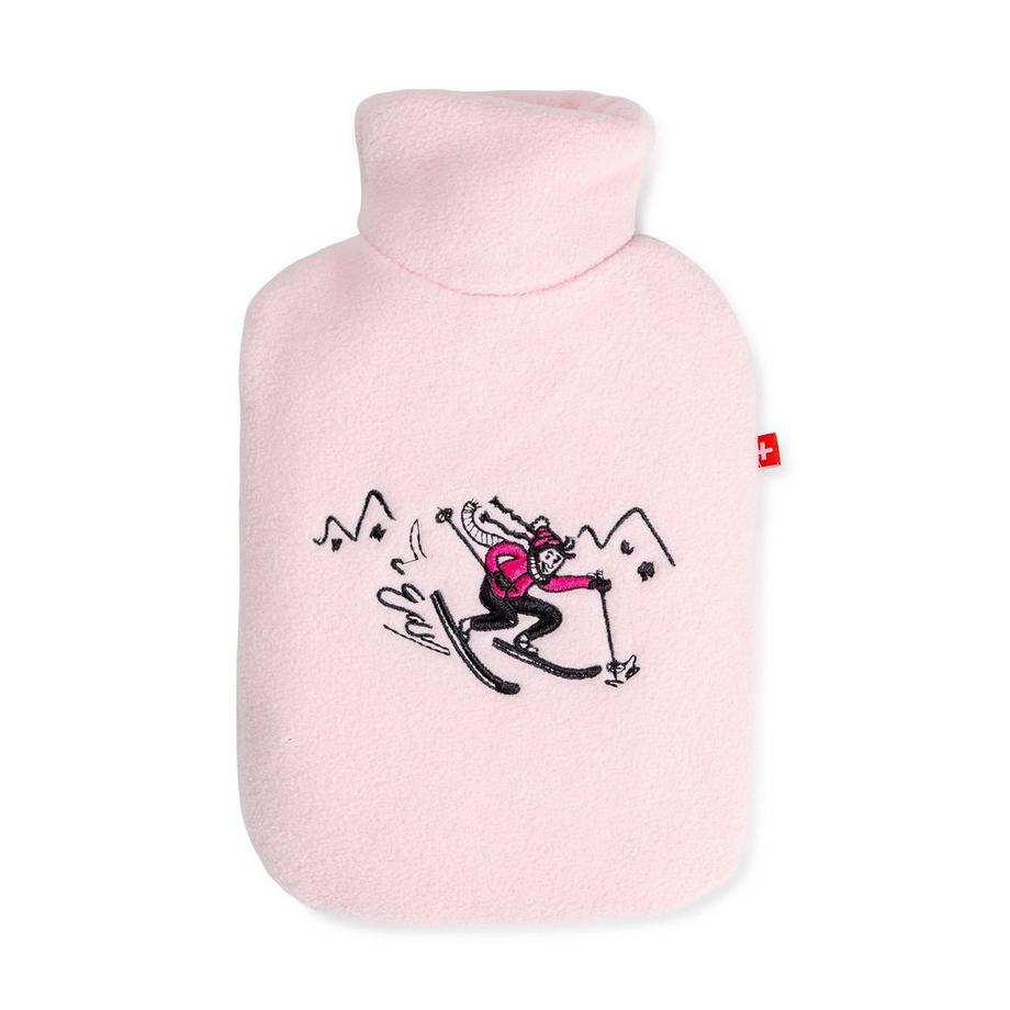 emosan Bettflasche Meitli auf Ski 