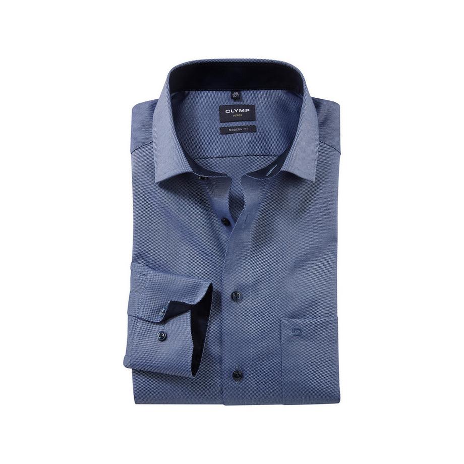 Chemise, Modern Fit, manches longues