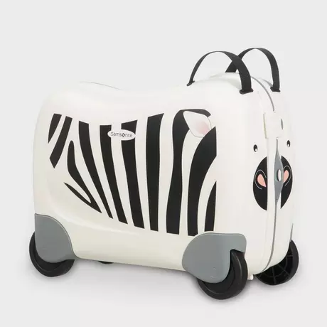 Samsonite Kinderkoffer Dream Rider Zebra Schwarz/Weiss