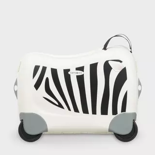 Samsonite 50 CM, Valise pour enfant Dream Rider Zebra Noir/Blanc