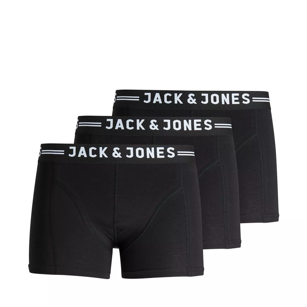 Jack & Jones SENSE TRUNKS 3-PACK Boxershort schwarz in L