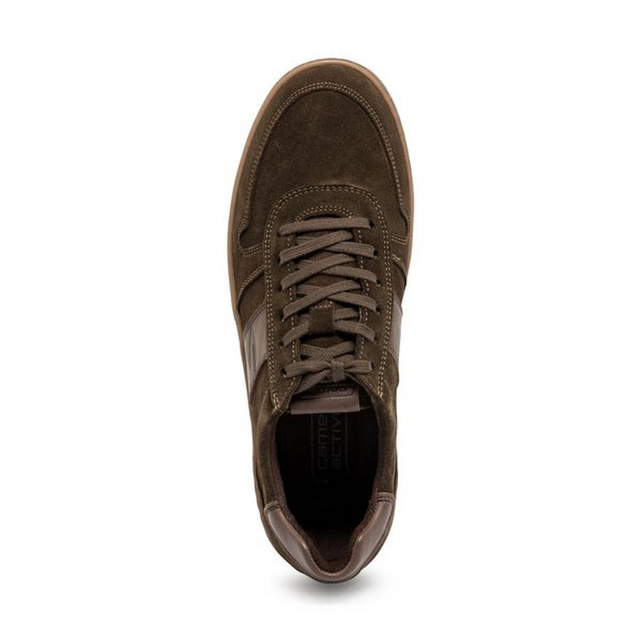 Camel Active Oil-Suede/Burn Sneakers, Low Top 