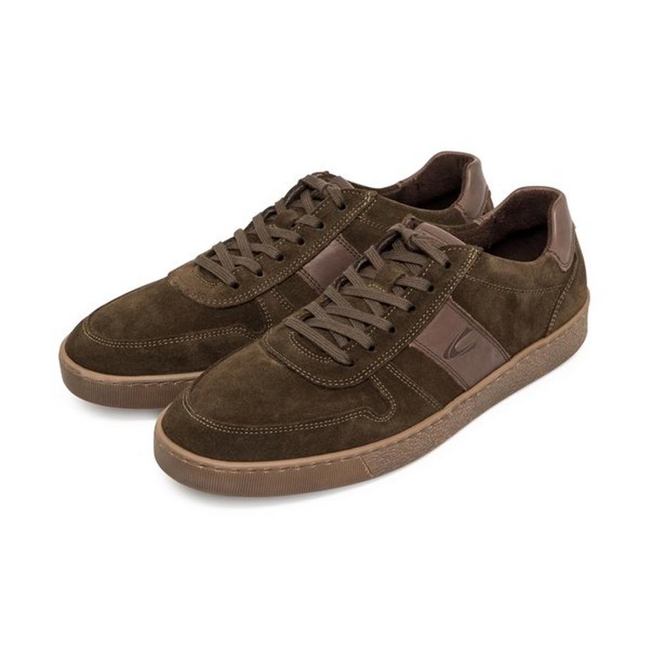 Camel Active Oil-Suede/Burn Sneakers, Low Top 