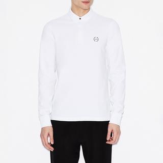 Armani Exchange Langarm Modern Fit Poloshirt  