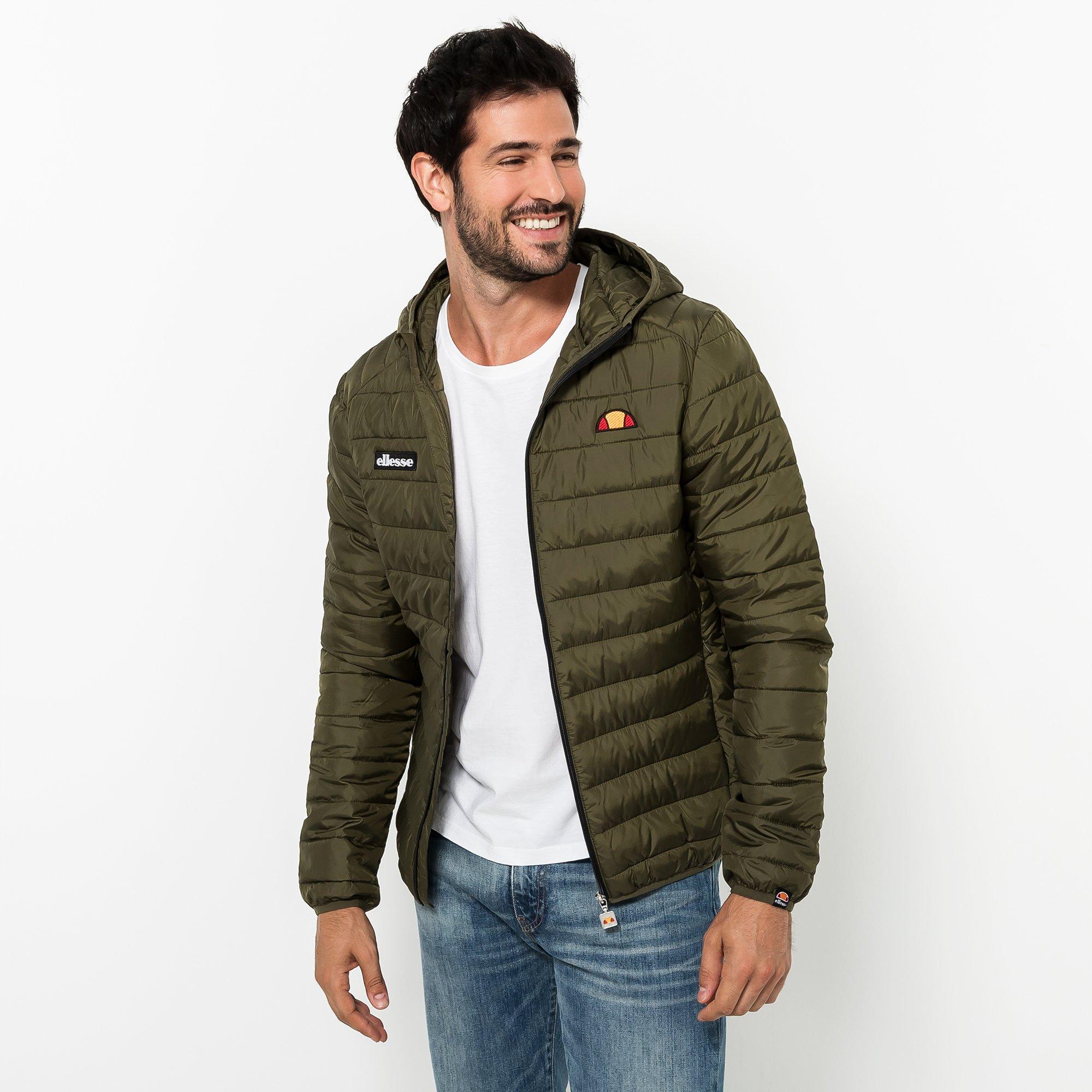 Image of Ellesse Lombardy Wattierte Jacke mit Kapuze - S