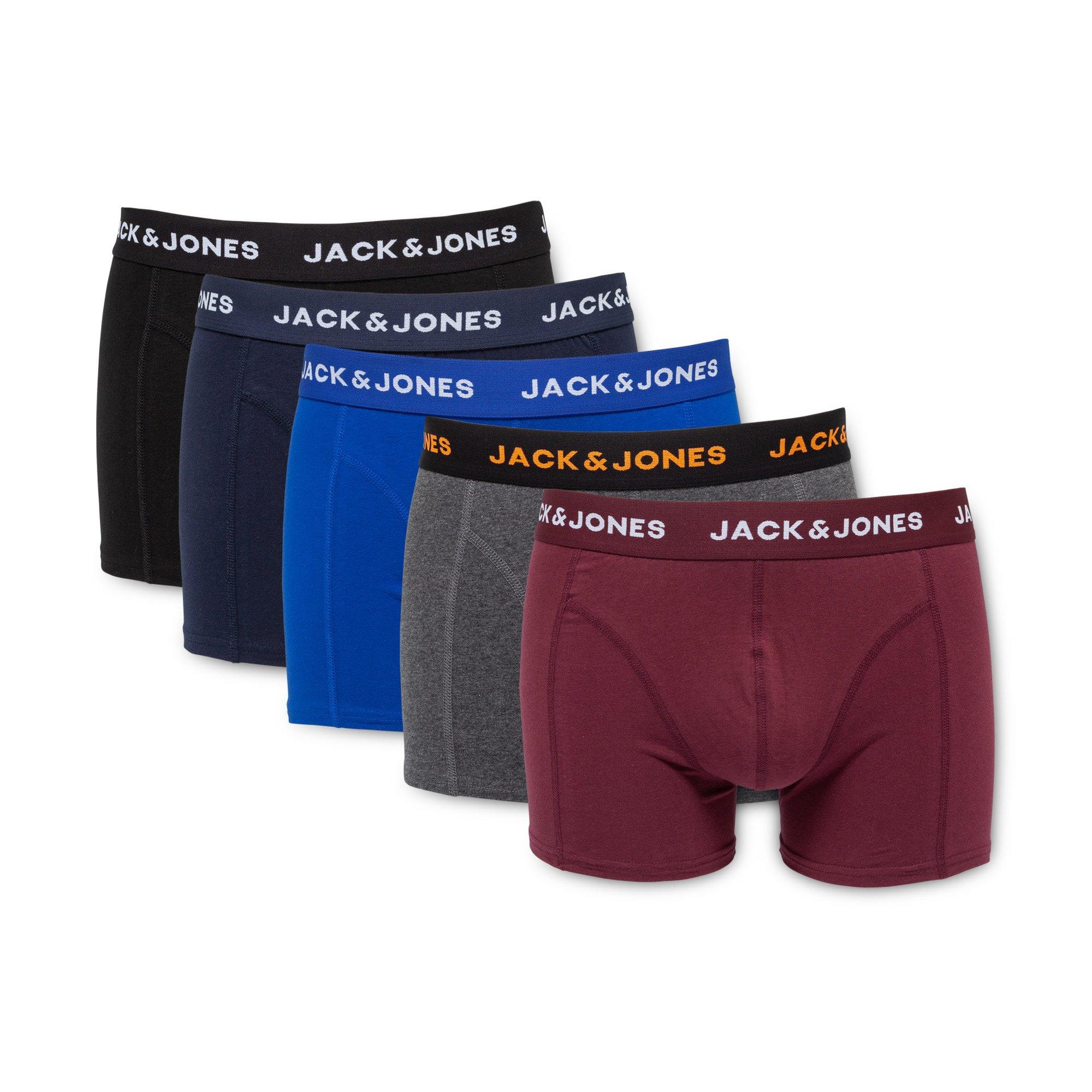 JACK & JONES JACBLACK FRIDAY TRUNKS 5 PACK Culotte 