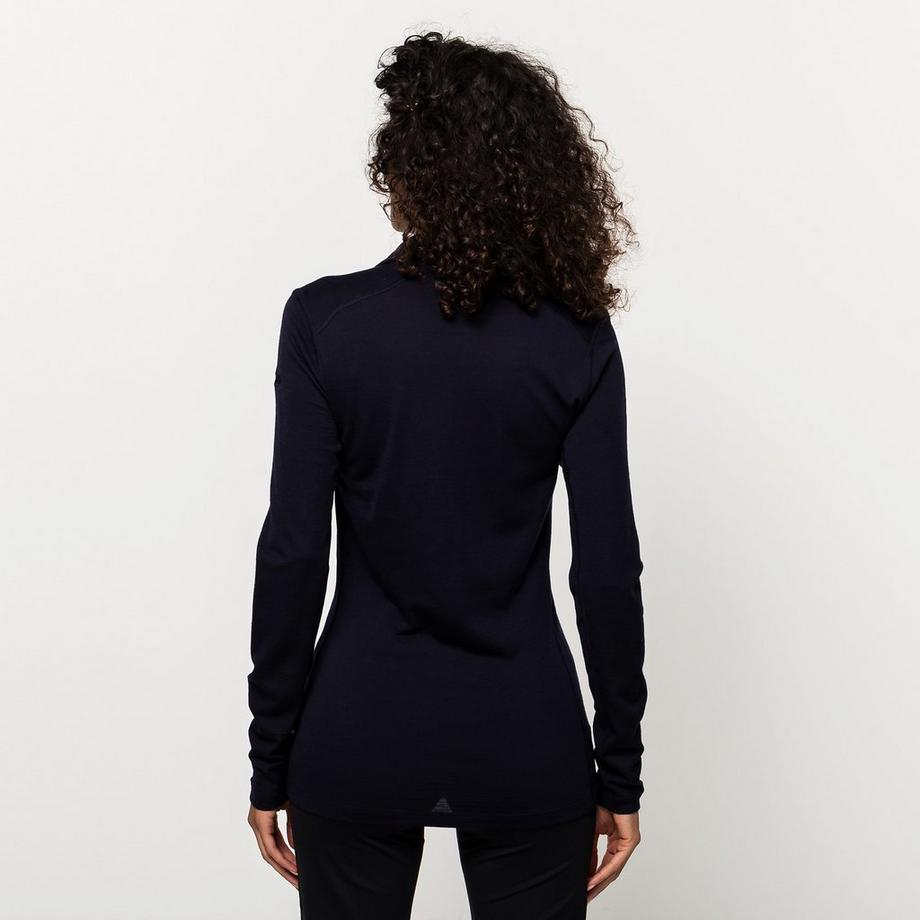 Icebreaker Women Merino 200 Oasis LS Half Zip Thermoshirt, Half-Zip, langarm 