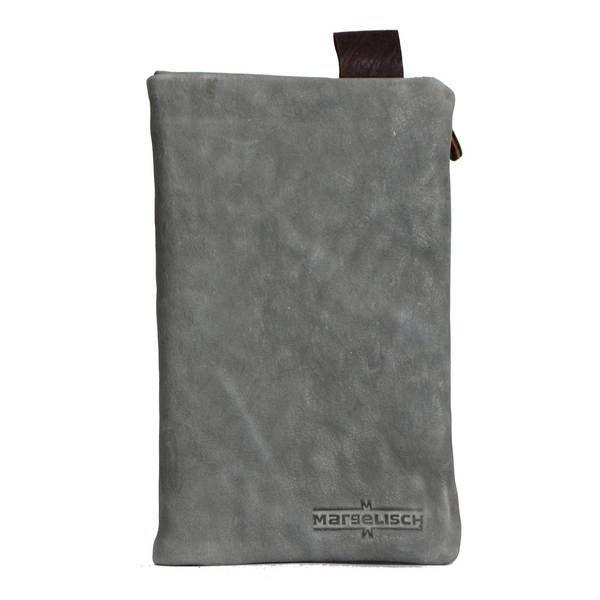 Image of Leder-portemonnaie Hamburg 1 Grey Damen Spacegrau