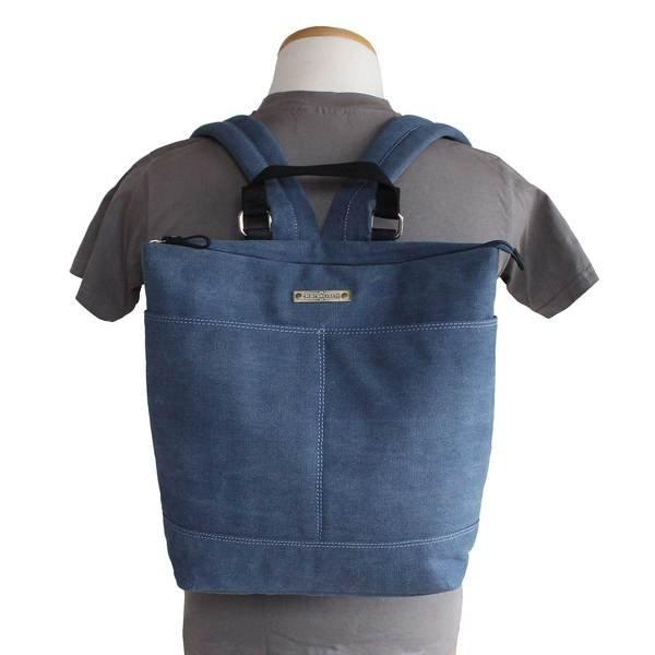 Margelisch Canvas City-Rucksack Amini 1 denim  