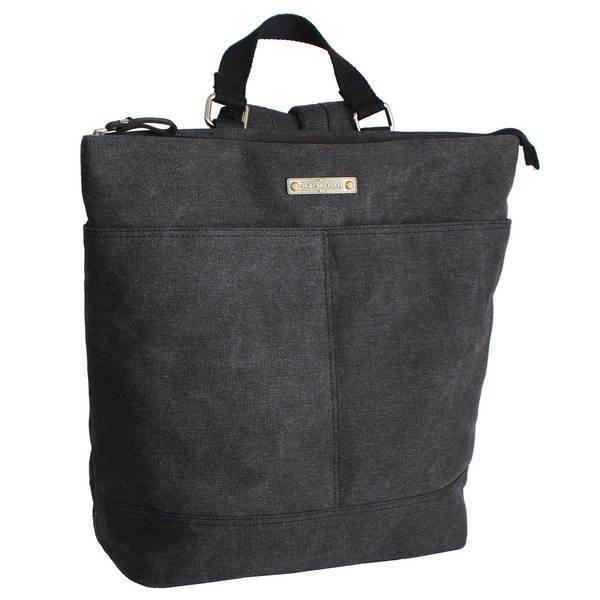 Image of Margelisch Canvas City-Rucksack Amini 1 charcoal