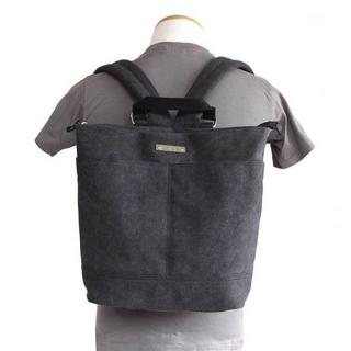 Margelisch Amini 1 Zaino da città in tela Charcoal  