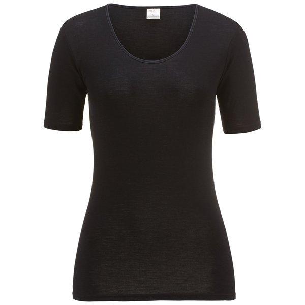 Image of Shirt Kurzarm, Rundhals Damen Schwarz XL