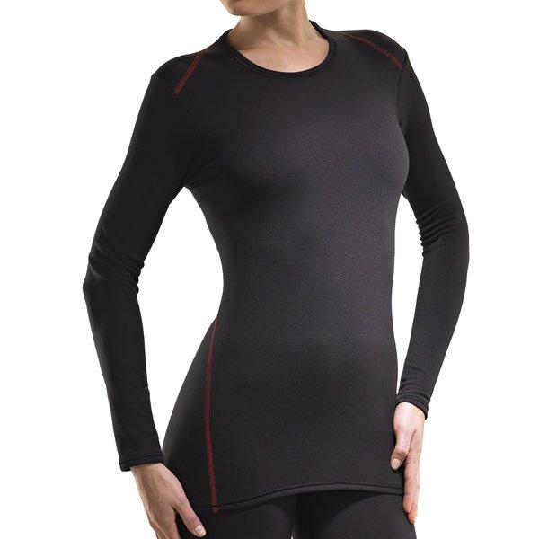 ISA bodywear  Maglietta manica lunga, collo rotondo, Clima Control fattore 3 