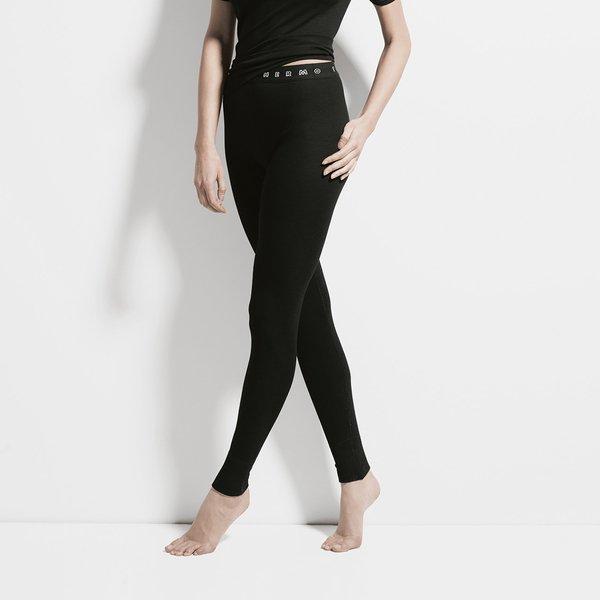 Image of Lange Unterhose Damen Schwarz XS