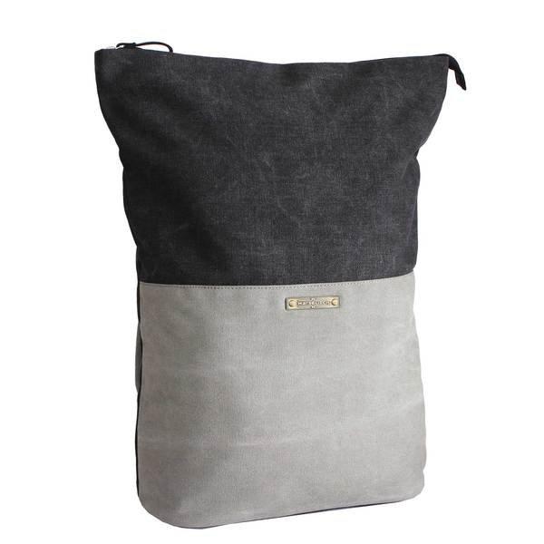 Image of Canvas Rucksack Ulom 4 Charcoal/grey Herren Charcoal Black