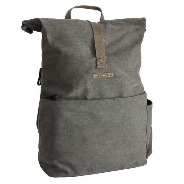 Image of Margelisch Canvas Rolltop-Rucksack Ravin 1 green