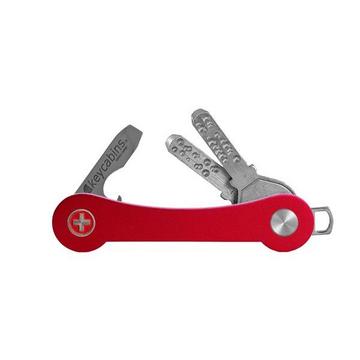 Porte-clés compact aluminium S1 red