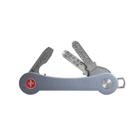 keycabins  Schlüsselorganizer Aluminium S1 grey 