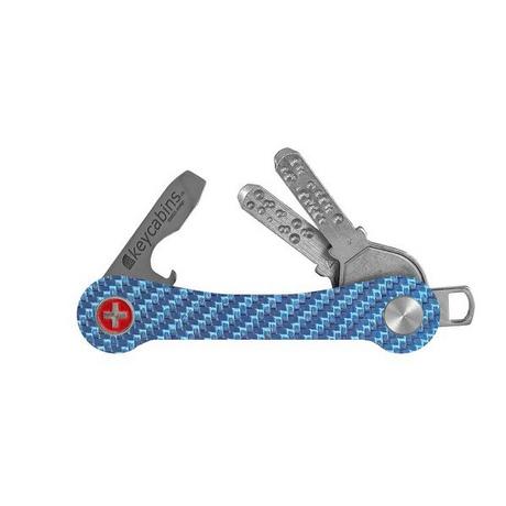 keycabins  Organizzatore chiave carbonio S1 light blue 