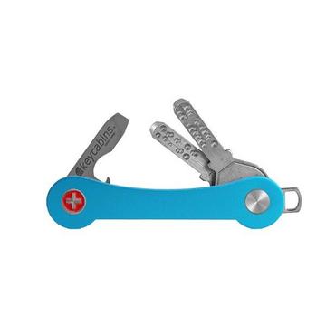 Porte-clés compact aluminium S1 blue light