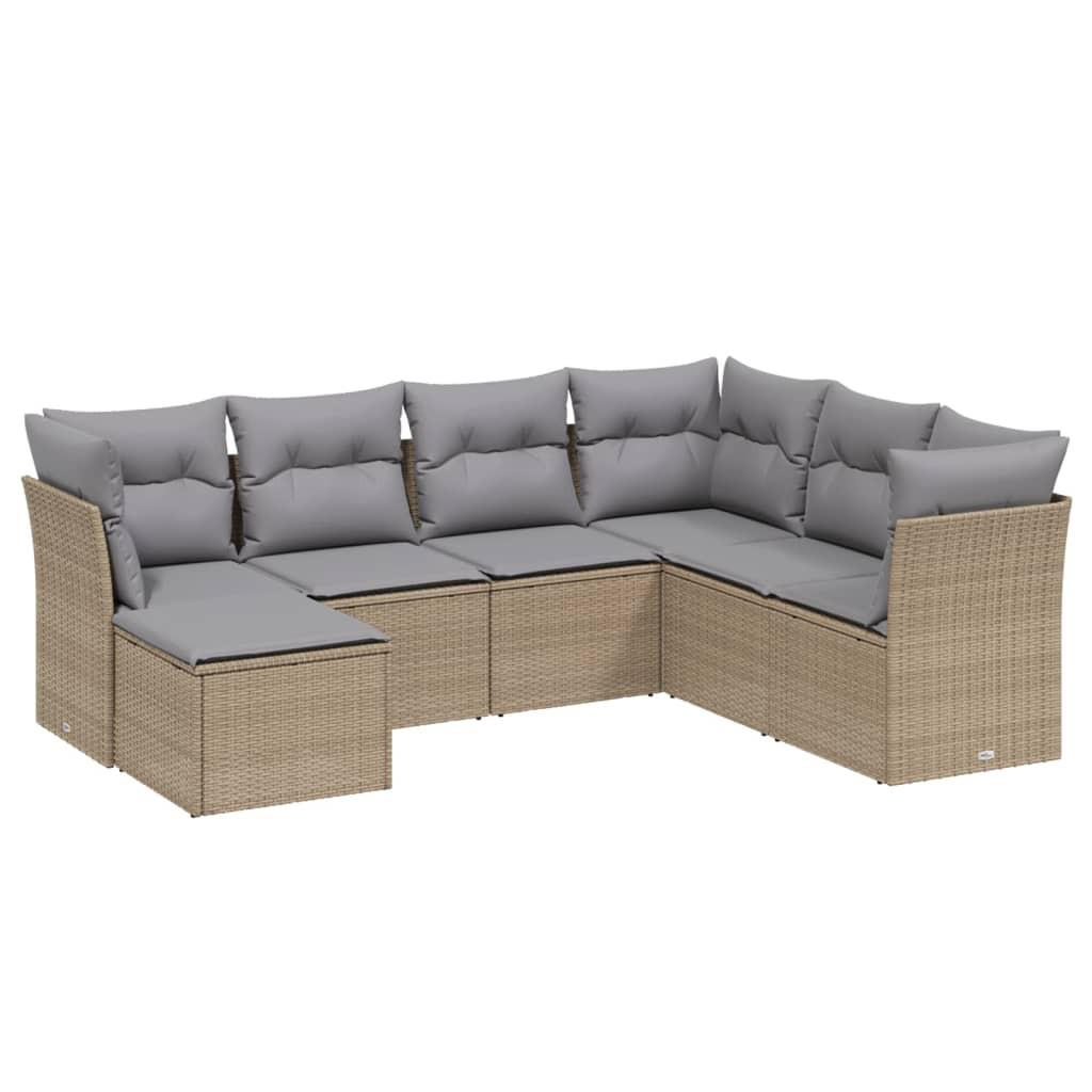 Image of Garten sofagarnitur poly-rattan Garten sofagarnitur poly-rattan