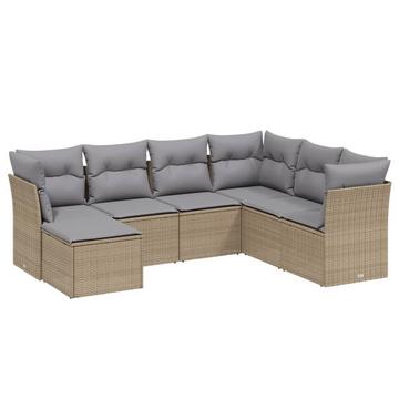 Garten sofagarnitur poly-rattan