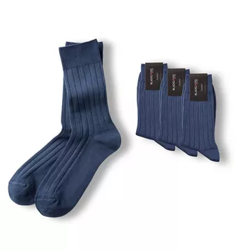 Wadensocken Classic in Tauben (3 Paar)